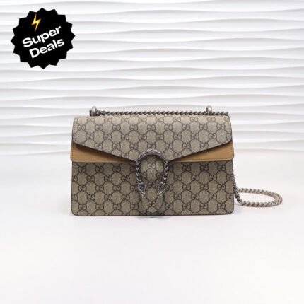 Gucci DIONYSUS GG Shoulder Bag With Beige - Bag