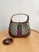 Gucci Jackie 1961 Shoulder Bag Mini GG Beige/Ebony - Bag - Image 2