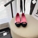 Chanel Patent Calfskin Ballet Flats Vntage Pink- Shoes - Image 5