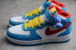 Nike Air Force 1 07 Mid Doraemon White Blue Red Yellow GB123 - Shoes - Image 11