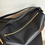 Gucci Half Horsebit Shoulder Black soft grainy leather Bag - Image 7