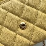 Chanel 23 Wallet on Chain- Yellow Bag - Image 9