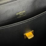BALENCIAGA Rodeo leather shoulder bag in Black and aged-golden hardware Multiple Size - Bag - Image 8