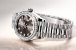Rolex Datejust Rolex watch, Oystersteel, White Gold, Diamonds, Classic Size - Image 3