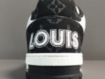 [TOP] Louis Vuitton Trainer Black White - Shoes - Image 7