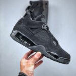 [TOP] Air Jordan 4 Military Black - Shoes - Image 4