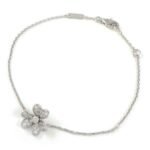 Van Cleef & Arpels Vinatge Frivole bracelet, White gold, diamonds, Mini model - Image 4