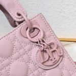 Dior Mini Lady Dior Bag Purple Ultramatte Calfskin - Bag - Image 2