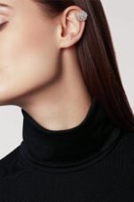 Chanel Bouton de Camélia earrings - Image 2