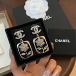 Chanel Pendant Earrings - Image 2