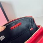 Miu Miu Logo Patch Zipped Clutch Bag - Image 9