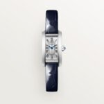 Cartier Tank Américaine Must Cartier watch, White Gold, Mini Model