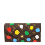 [TOP]Louis Vuitton Wallets Sarah Long Button Wallet - Brown - Image 3