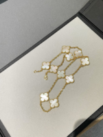 Van Cleef & Arpels Vintage Alhambra necklace, 10 motifs - Image 8