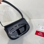 Diesel 1DR Shoulder Bag - Black - Bag - Image 5