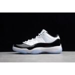 AIR JORDAN 11 RETRO LOW CONCORD BLACK/ WHITE mens 52889 - Shoes