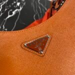 Prada Re-Edition 2005 Saffiano Leather Bag - Orange - Image 10