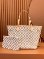 [TOP]LOUIS VUITTON Damier Azur Neo Neverfull MM - Bag - Image 4