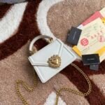 [TOP] Dolce & Gabbana Chain Tote Crossbody Bag - White Bag - Image 3