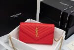 Saint Laurent YSL Cassandre Envelope - Red - Image 2