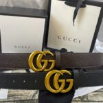 Gucci Initiales Reversible Belt 38mm (No box) - Accessories