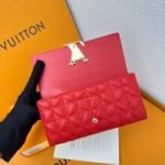 Louis Vuitton Capucines Compact Maxi Red Wallet ﻿ - Image 12