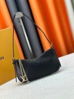 Louis Vuitton Pochette LV Bloom Bag - Black - Image 2