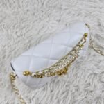 Chanel 24A Pearl Mini Flap Bag-White - Bag - Image 3
