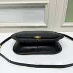 CELINE SOFT TRIOMPHE BESACE IN SUPPLE SHINY LAMBSKIN - Bag - Image 5