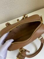 Miu Miu Arcadie matelassé nappa leather bag Brown S-wide Size - Bag - Image 7