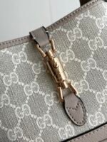 Gucci Jackie 1961 Mini GG And Leather Bag - Image 8