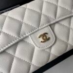 Chanel 23 Wallet on Chain- White Bag - Image 7