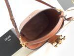 Celine Louise Medium Smooth Cowhide Handbag - Brown Bag - Image 9