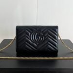 Gucci Marmont Chain Wallet - BlackWallet - Image 8