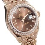 Rolex Datejust Rolex watch, Oystersteel, Rose Gold, Diamonds, Classic Size - Image 5