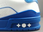 [TOP] Louis Vuitton Trainer White Blue - Shoes - Image 5
