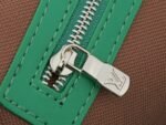 Louis Vuitton Keepall Bandoulière 50 Green Distressed Leather- Bag - Image 8