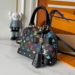 Louis Vuitton x Murakami LV x TM Alma BB Black Bag - Image 4