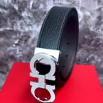 Ferragamo Initiales 35mm Reversible Belt (No box) - Accessories - Image 4