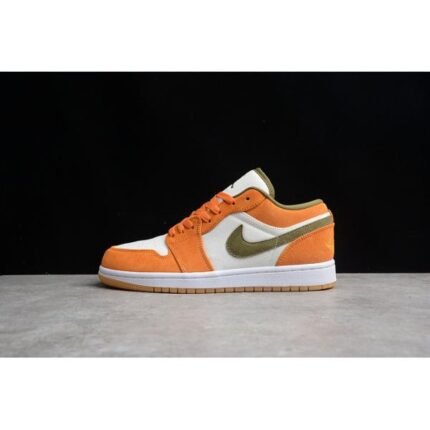 Air Jordan 1 Low Light Curry DH693 - Shoes