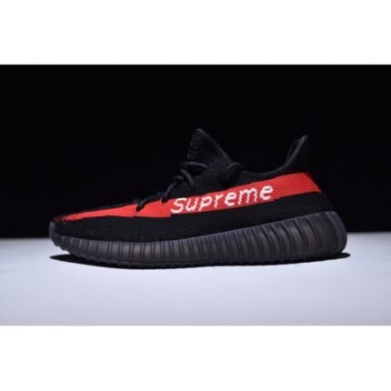 Yeezy Sup Boost 350 V2 BLACK AND RED