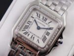 Cartier Panthère de Cartier watch, White Gold, Diamond, Small Model - Image 7