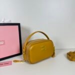 Miu Miu Leather Shoulder Bag - Image 2
