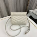 SAINT LAURENT Loulou Toy quilted leather shoulder bag cream - Bag - Image 2
