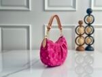 Louis Vuitton Pochette Valley Fuchsia Denim - Bag - Image 4