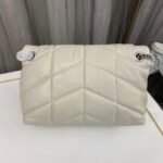 SAINT LAURENT Loulou Puffer Small Quilted Leather Shoulder Bag - Image 3