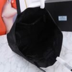 Prada Nylon Fabric Black Medium Tote Bag - Image 6