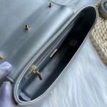 [TOP] Dolce & Gabbana Cowhide Mini Tote - Silver Bag - Image 6