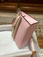 Hermes Kelly Mini 1st Kelly Pochette Generation Epsom Palm Leather-Pink - Image 8