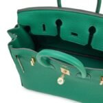 [TOP] Hermes Vert Vertigo Togo Birkin Gold Hardware - Image 4
